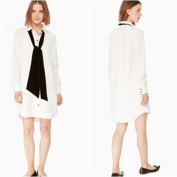 kate spade Dresses & Skirts - Kate Spade Velvet tie Graffin Dress size 2